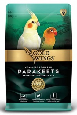 Gold Wings Premium Paraket Yemi 1 Kg