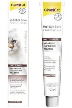 Gimcat Malt Soft Extra Tüy Yumağı Önleyici Kedi Macunu 100 Gr